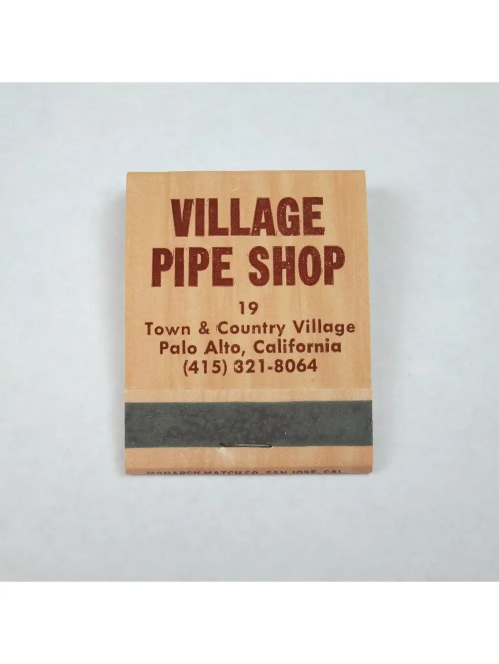 3 Vintage Matchbooks Merrill's Drug, Longs Drugs & Village Pipe Shop California